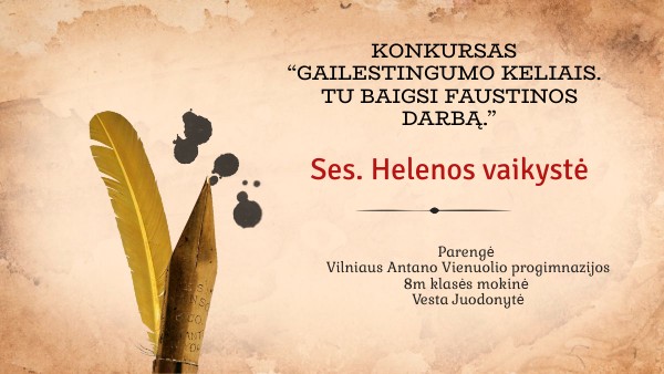 Sesers Helenos vaikystė | Genially