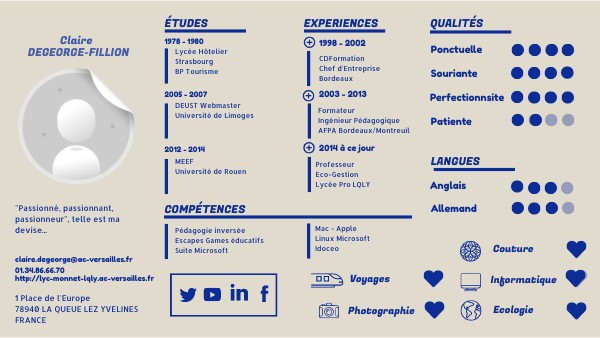 CV type | Genially