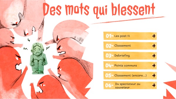 Des mots qui blessent | Genially