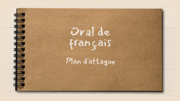 Oral de français | Genially