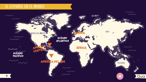 El español en el mundo | Genially