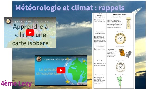 Meteo 4eme