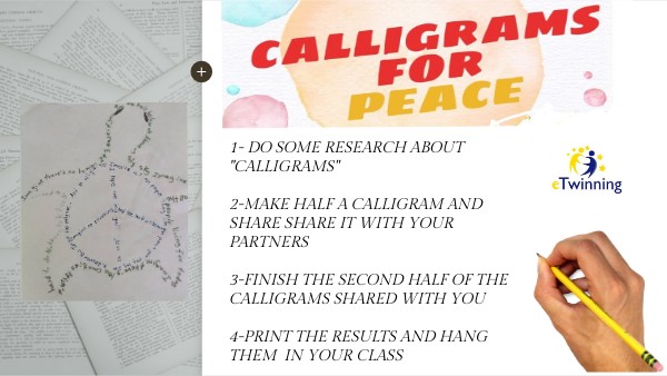 Copia - peace calligrams | Genially