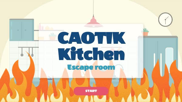 Escape room - A healthy menu