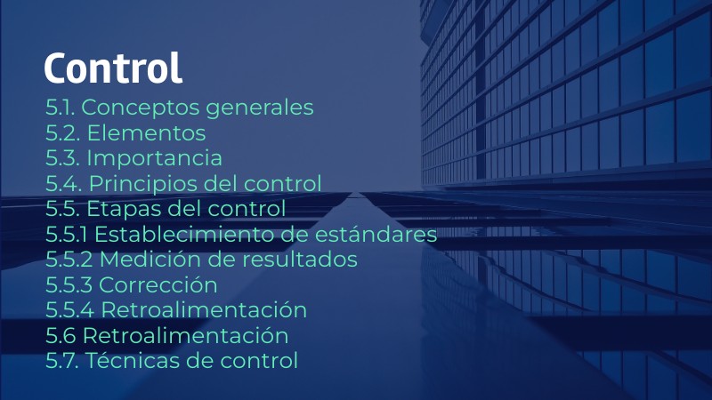 Administracion II Control | Genially