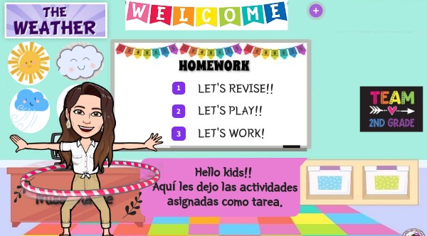 2nd Grade HOMEWORK 29-11 | Genially