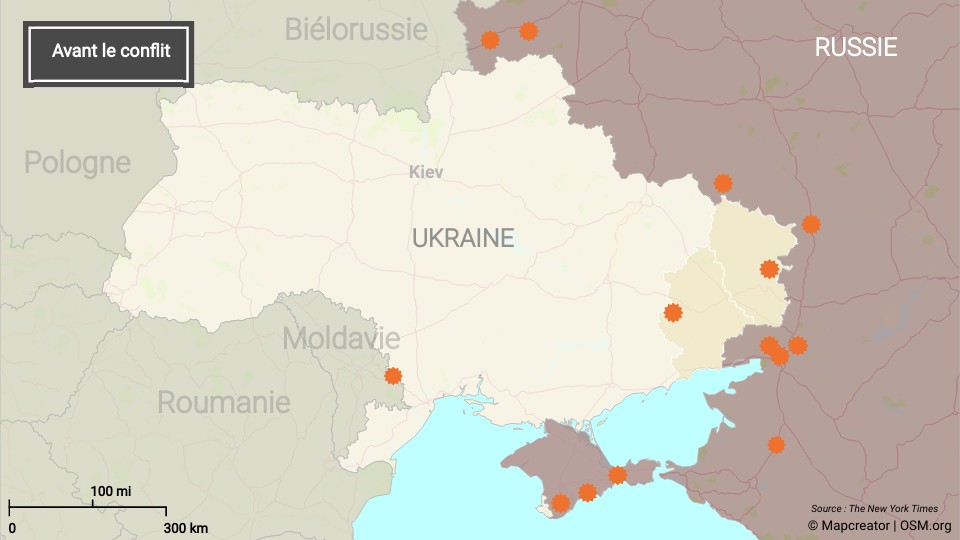 UKRAINE evolution forces russes | Genially