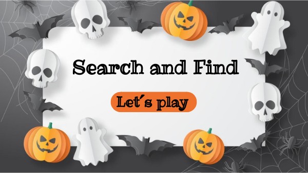 SEARCH AND FIND