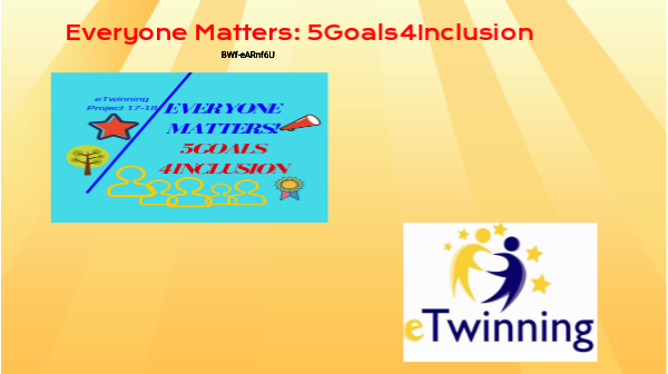 everyone matters:5Goals4Inclusion | Genially
