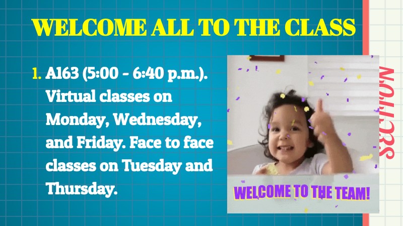 Comunidad #1: Class Introduction N.F. | Genially