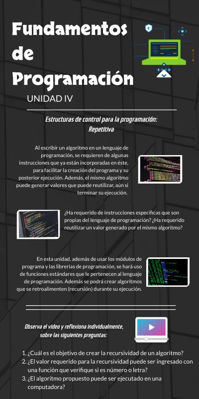 Fundamentos de Programación_U4 | Genially