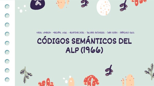 ALP | Genially