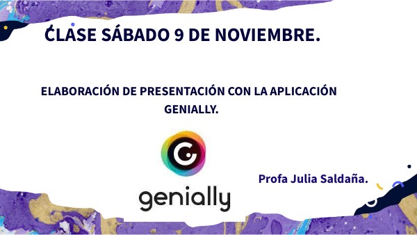 PREESCOLAR ELABORACIÓN DE PRESENTACIÓN CON LA APLICACIÓN GENIALLY ...