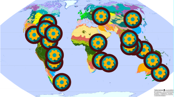 Travelling to different biomes | Genially