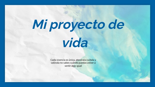 ENTRAMADO PLAN DE VIDA | Genially