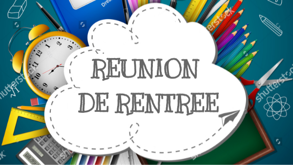 R union Parents CE2 B Genially