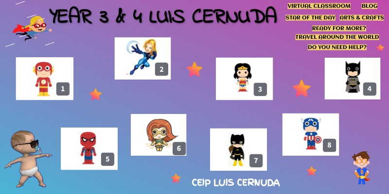 ENGLISH IN YEAR 3&4 | Genially