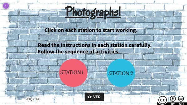 Writing a description of a photo | Genially