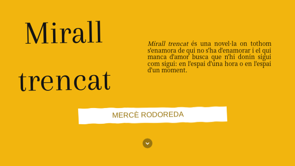 Mirall trencat