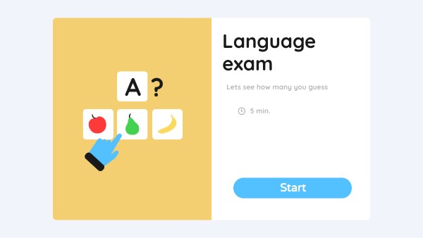 Letters game | Genially