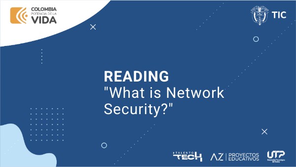 Unit 6 Reading: "What is Network Security?" | Genially