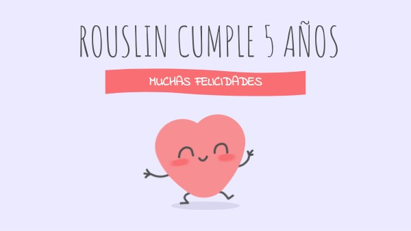 VIDEO CUMPLE ROUSLIN