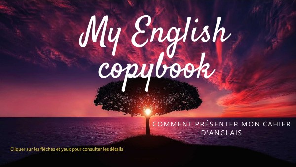 My English Copybook Page Garde view.genially.com
