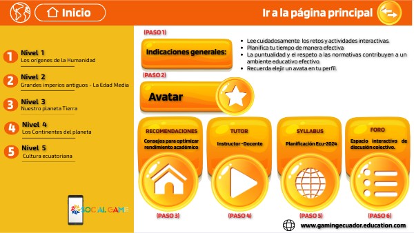 BLOQUE CERO SOCIAL GAME 8VO