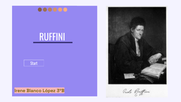 Ruffini | Genially