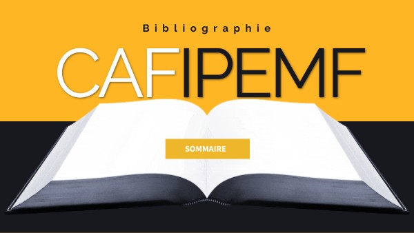 Modele De Page De Garde Cafipemf 2018 2019 Nancy Metz BIBLIOGRAPHIE CAFIPEMF | Genially