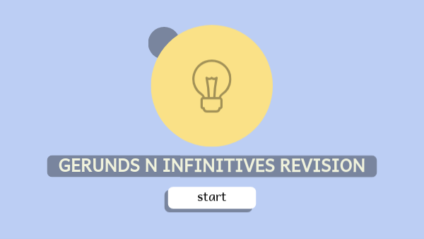 GERUNDS REVISION | Genially