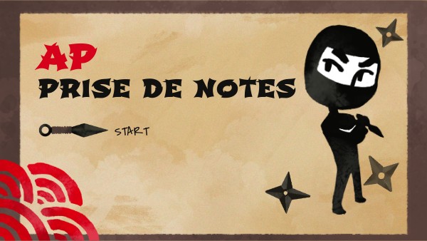 AP3 Prise de notes | Genially