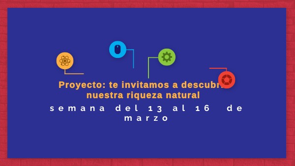 Semana del 13 al 15 de abril + LUNES 19 | Genially