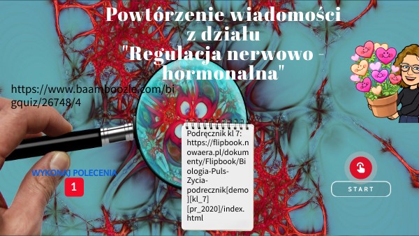Test Układ Nerwowy I Hormonalny Powtórzenie nerwowy - hormonalny 7 | Genially