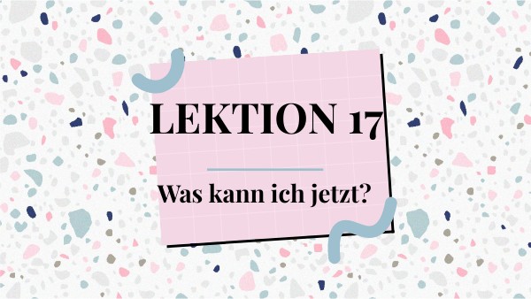 DAF A1 CIUDAD REAL LEKTION 17