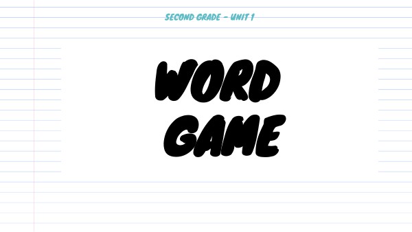 2- UNIT 2 - WORD GAME - PARTS OF THE HOUSE | Genially
