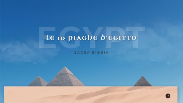 Le 10 piaghe d'Egitto (Bibbia)