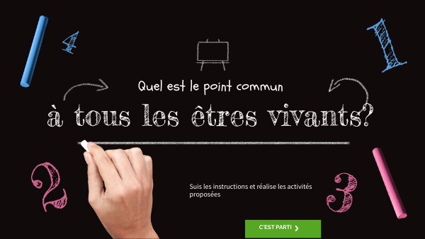 A la découverte du point commun à tous les êtres vivants