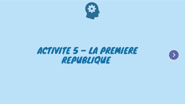 Activité 5 | Genially
