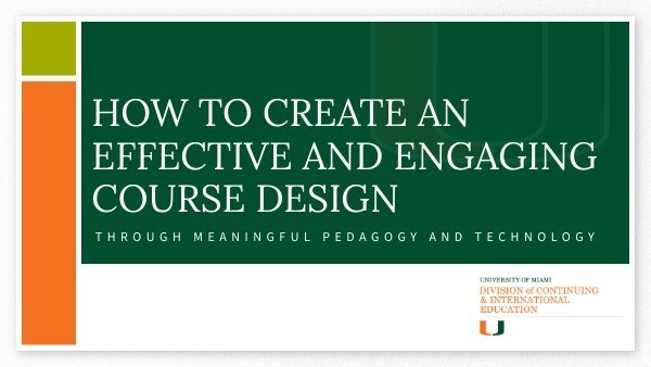 How to Create an Effective and Engaging Course Design | Genially