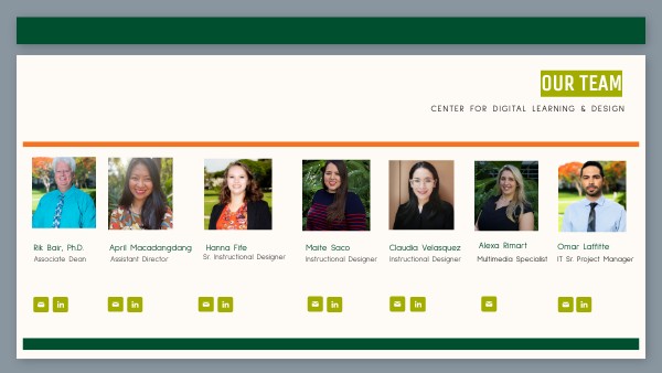 Digital Learning & Design - Non-credit Team | Genially