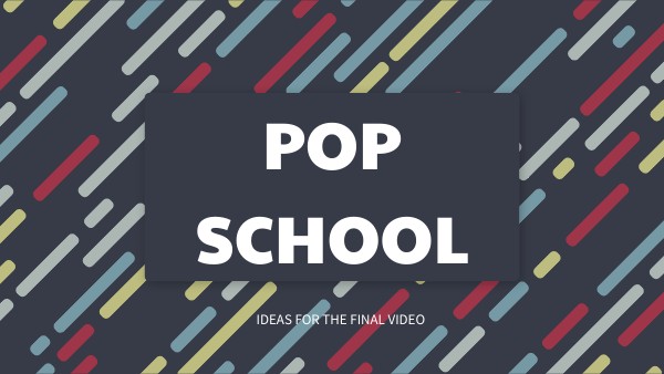 POP PRESENTATION