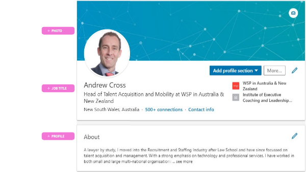 LinkedIn Optimisation