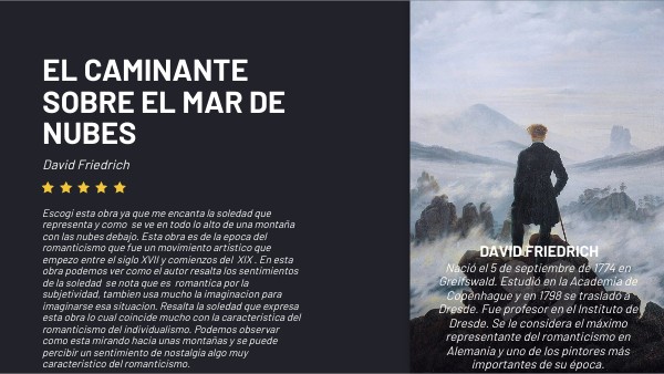EL caminante sobre el mar de nubes