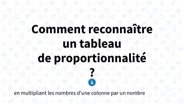 Reconnaître tableau prop tech colonnes x