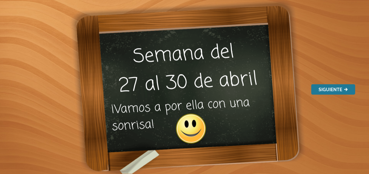 INFANTIL: Semana del 27 al 30 | Genially