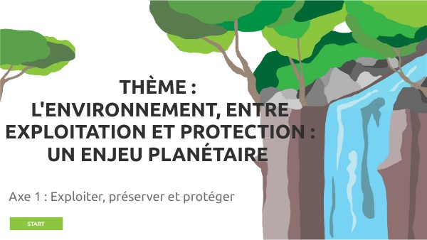 Exploiter Préserver Et Protéger L'environnement Dissertation