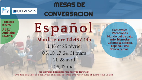 mesas conversacion