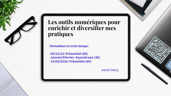 Formation outils numériques session 2 | Genially