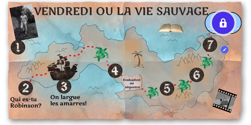 Questionnaire Vendredi Ou La Vie Sauvage